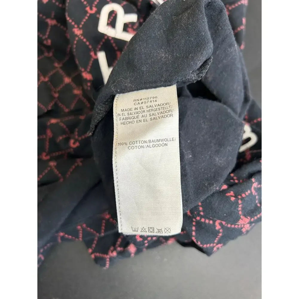 TRUE RELIGION Men’s Buddha Logo Monogram T-Shirt / Size: XL